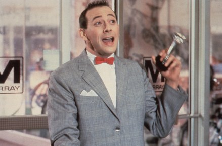 Editorial use only. No book cover usage.Mandatory Credit: Photo by Moviestore/Shutterstock (1607331a)Pee Wee's Big Adventure,  Paul Reubens (Pee Wee Herman)Film and Television