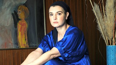 Sinead O'Connor poses in 2008