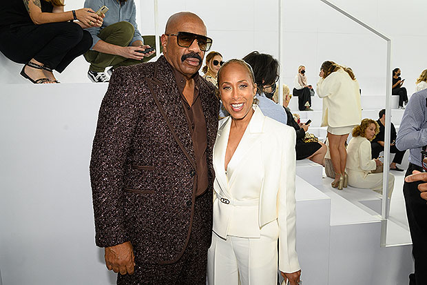 Steve Harvey and Marjorie Harvey