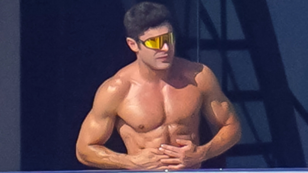 Zac Efron Goes Shirtless & Relives His ‘Baywatch’ Days During Lavish Yacht Vacation In St. Tropez