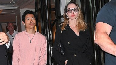 Angelina Jolie and Pax have dinner in New York