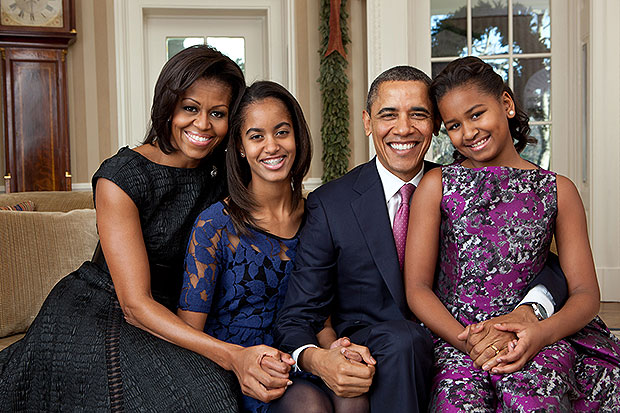 the Obama Family 