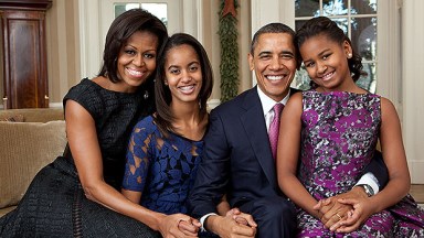The Obama family