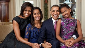 The Obama family