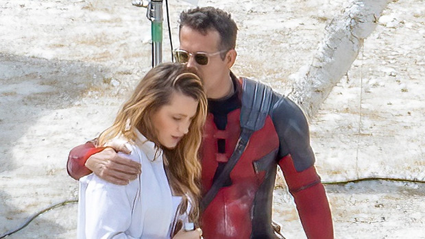Ryan Reynolds Kisses Blake Energetic In Pictures From ‘Deadpool 3’ Set – League1News