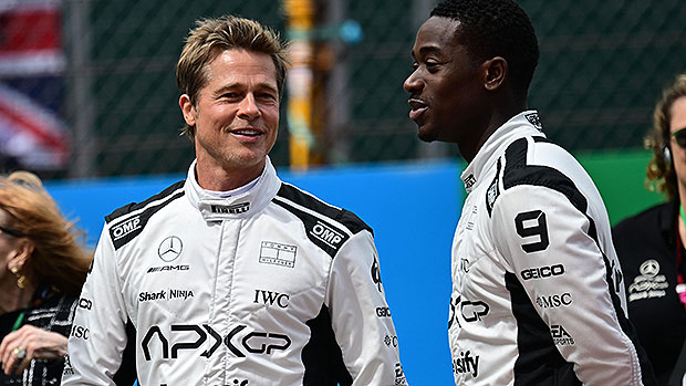 Brad Pitt & Damson Idris For F1 Film: Photographs – League1News