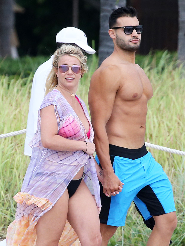 Britney Spears and Sam Asghari 