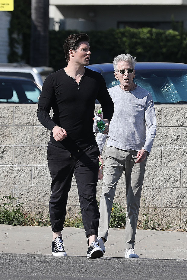 Designer Calvin Klein Spotted Having Lunch in WeHo with Longtime Boyfriend  Kevin Baker, Calvin Klein, Kevin Baker