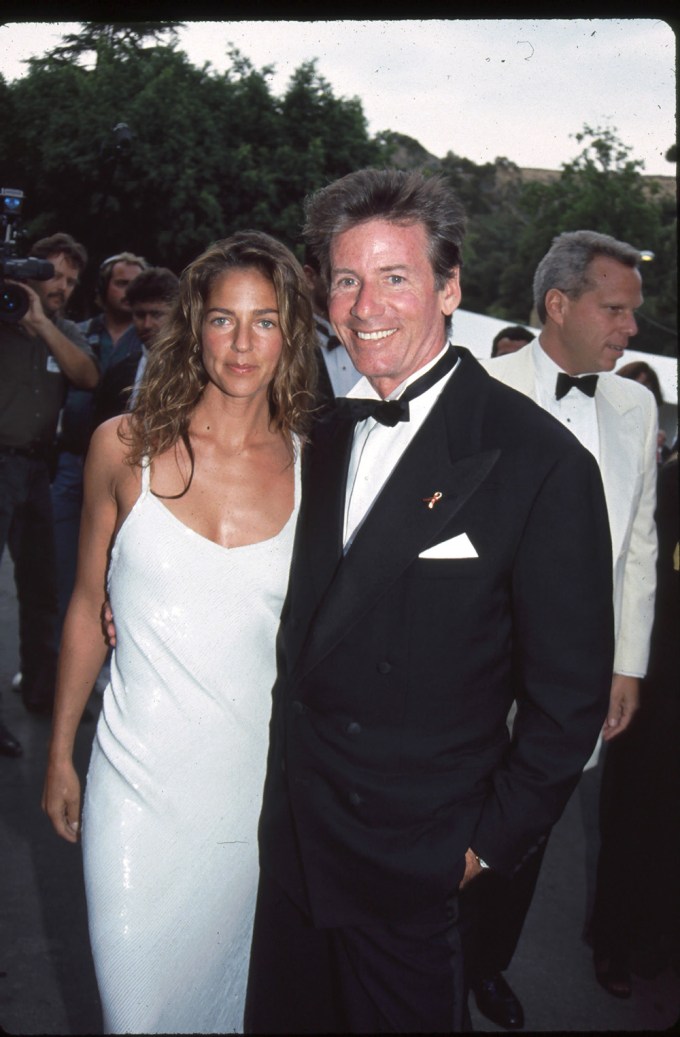 Calvin Klein With His Second Wife, Kelly