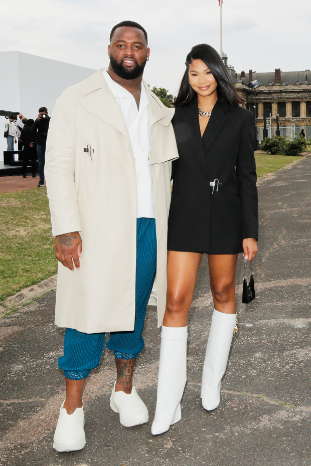 Chanel Iman and Davon Godchaux