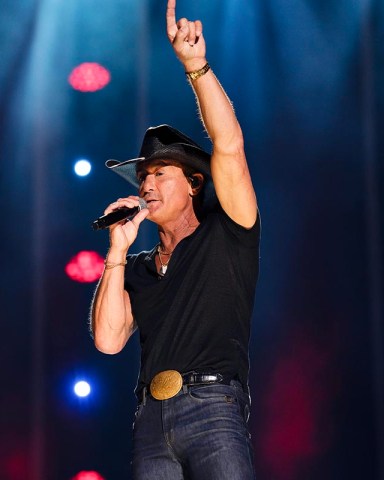 CMA FEST - “CMA Fest,” the music event of the summer, hosted by Dierks Bentley, Elle King, and Lainey Wilson, returns with a the three-hour primetime concert special, filmed during CMA Fest’s milestone 50th anniversary, airs WEDNESDAY, JULY 19, at 8/7c on ABC. (ABC/Connie Chornuk)
TIM MCGRAW