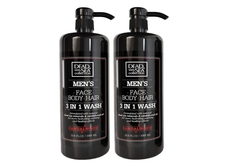 dead sea collection body wash for men