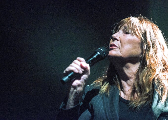 Jane Birkin in concert at Maisons-Alfort, France