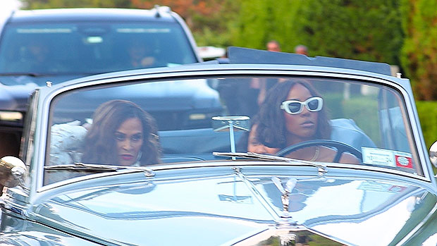 Read more about the article Kelly Rowland & Tina Knowles Arrive At July 4th Hamptons Party: Photos – Hollywood Life