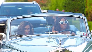 Kelly Rowland and Tina Knowles