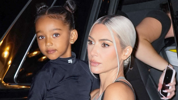 Chicago West Looks Just like Kim Kardashian On Barbie Day With Cousins ...