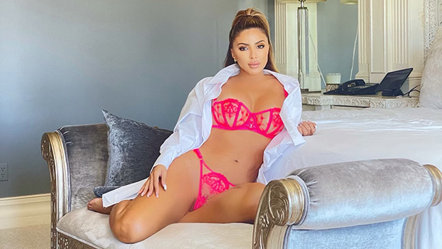 Larsa Pippen Rocks Peach Lingerie For 49th Birthday & Jokes ‘I Don’t Know How To Act My Age’