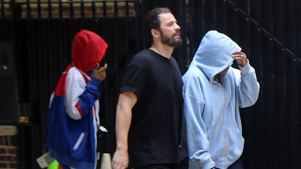 Madonna’s Daughters Stella & Estere, 10, Are Seen Near Her NYC Home With Son David, 17, Amid Health Scare