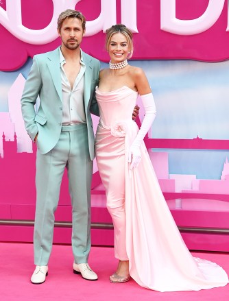 Ryan Gosling and Margot Robbie
'Barbie' film premiere, London, UK - 12 Jul 2023