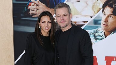 Matt Damon and Luciana Barroso