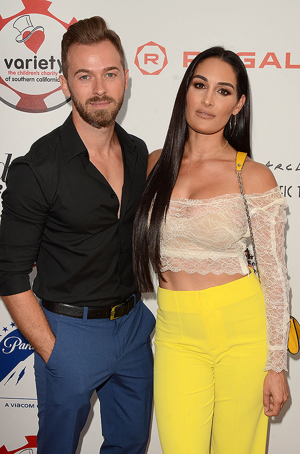 Nikki Bella and Artem Chigvintsev