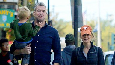 Ant Anstead and Renee Zellweger with his kids
