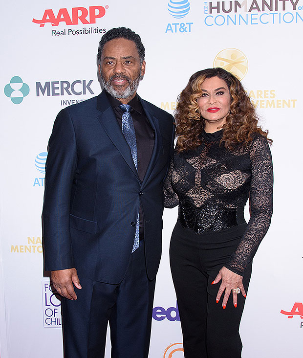 Tina Knowles and Richard Lawson