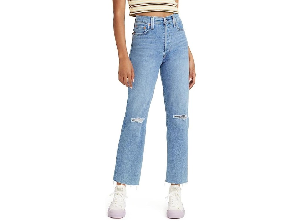 Levi's Ribcage Straight Ankle Jeans