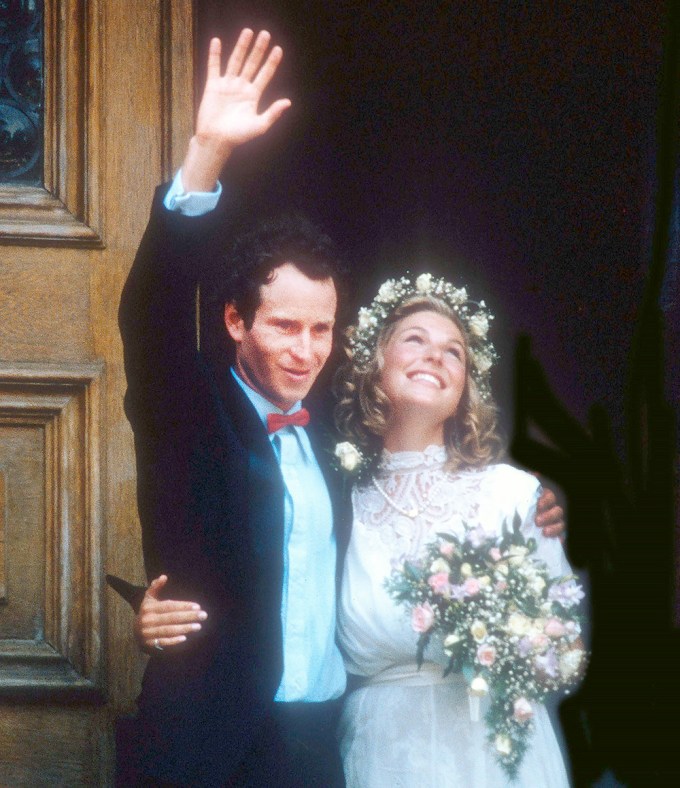 John Mcenroe and Tatum O’Neal Wedding 1986