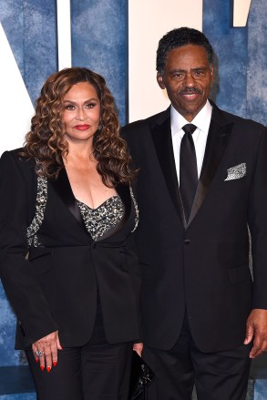 Tina Knowles Lawson,  Richard Lawson at the after-party for Vanity Fair Oscar Party - Arrivals 6, The Wallis Annenberg Center for the Performing Arts, Los Angeles, CA March 12, 2023. Photo By: Priscilla Grant/Everett Collection
