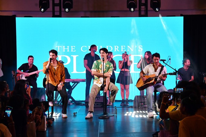 The Jonas Brothers Perform At The Children’s Place Event