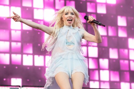 Carly Rae Jepsen performs at Lollapalooza 2023 in Grant Park&#xA;2023 Lollapalooza - Day 1, Chicago, USA - 03 Aug 2023