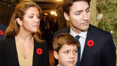 justin trudeau, sophie trudeau, xavier trudeau