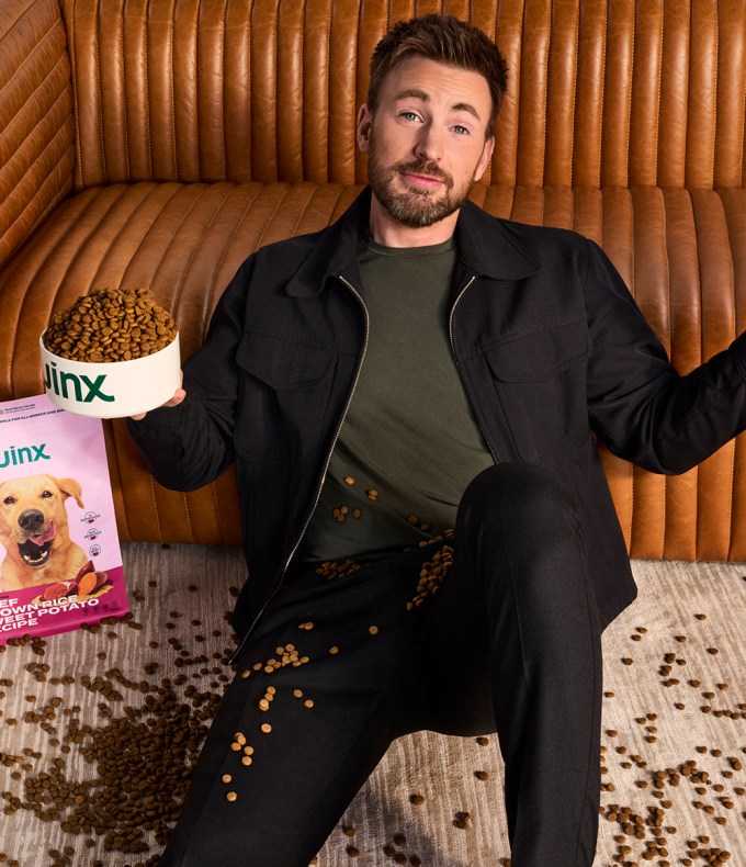 Giving Back on National Dog Day: Actor Chris Evans & Jinx Dog Food Join Forces To Give Back to Dog Shelters Across the Country