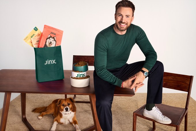 Giving Back on National Dog Day: Actor Chris Evans & Jinx Dog Food Join Forces To Give Back to Dog Shelters Across the Country
