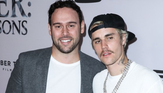 scooter braun, justin bieber