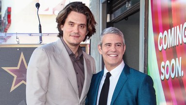 John Mayer and Andy Cohen