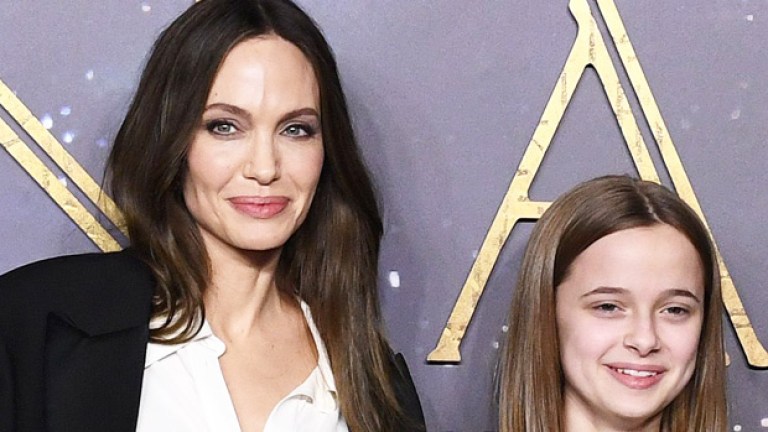 Vivienne Jolie-Pitt Rocks Curtain Bangs While Out With Angelina ...