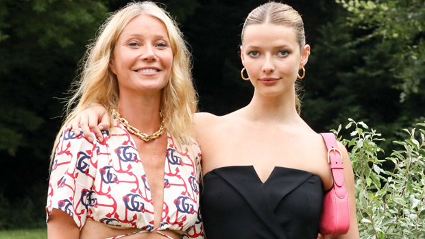 Gwyneth Paltrow & Look-Alike Daughter Apple, 19, Pose In Matching Rainboots In Sweet Mother-Daughter Photo