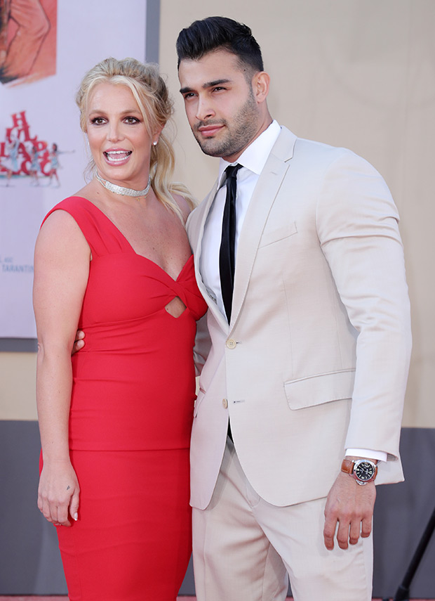 Britney Spears and Sam Asghari