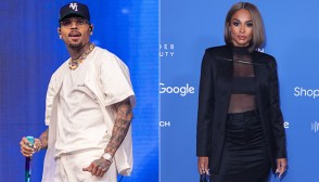 Ciara and Chris Brown
