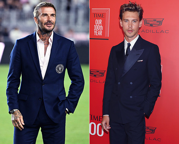 Austin Butler and David Beckham