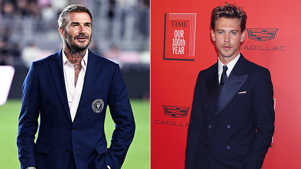 Austin Butler and David Beckham