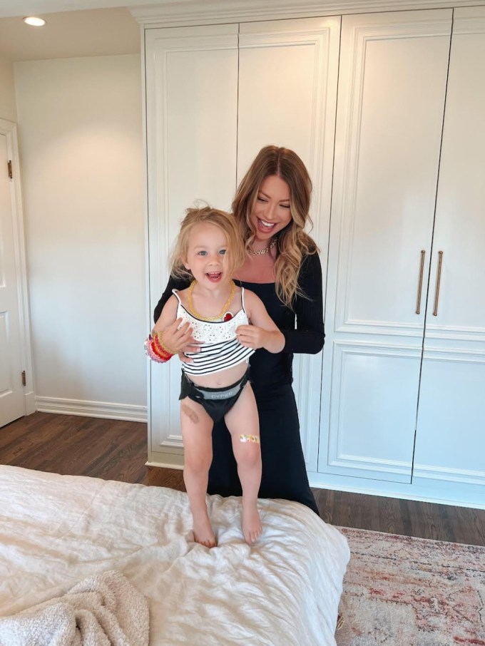 Stassi Schroeder & daughter Hartford