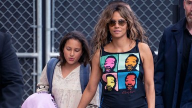 Halle Berry and girl  Nahla