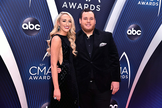 Luke Combs and wife Nicole