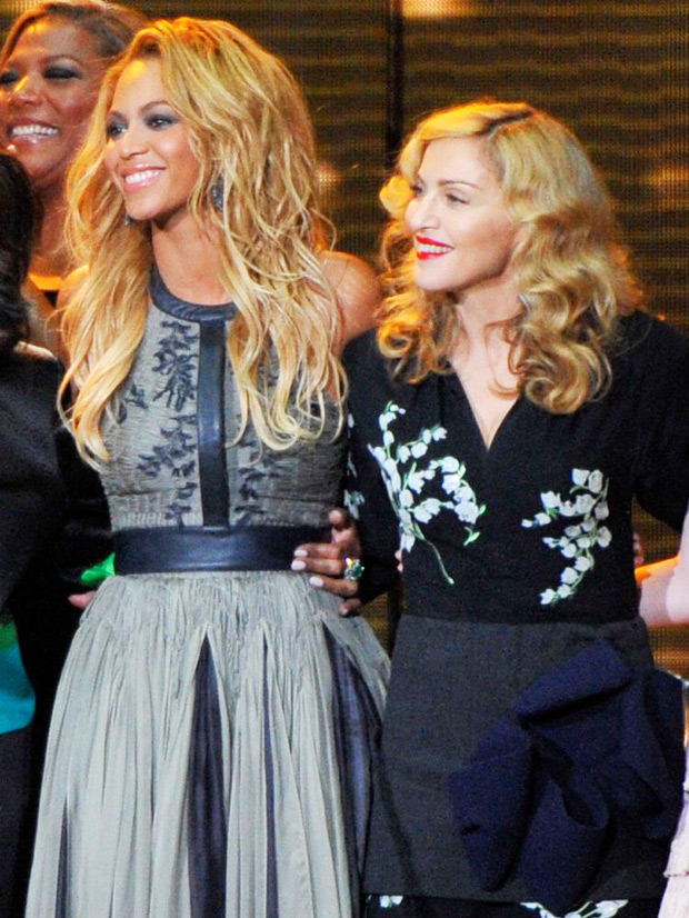 Beyonce and Madonna