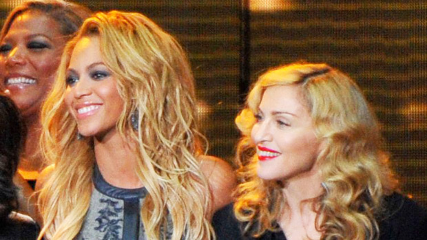 Madonna & Beyonce Pose With Their Daughters Backstage At ‘Renaissance’ Tour: Rare Photo