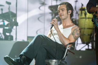 Matt Healy of The 1975 performs at Lollapalooza 2023 in Grant Park
2023 Lollapalooza - Day 2, Chicago, USA - 04 Aug 2023