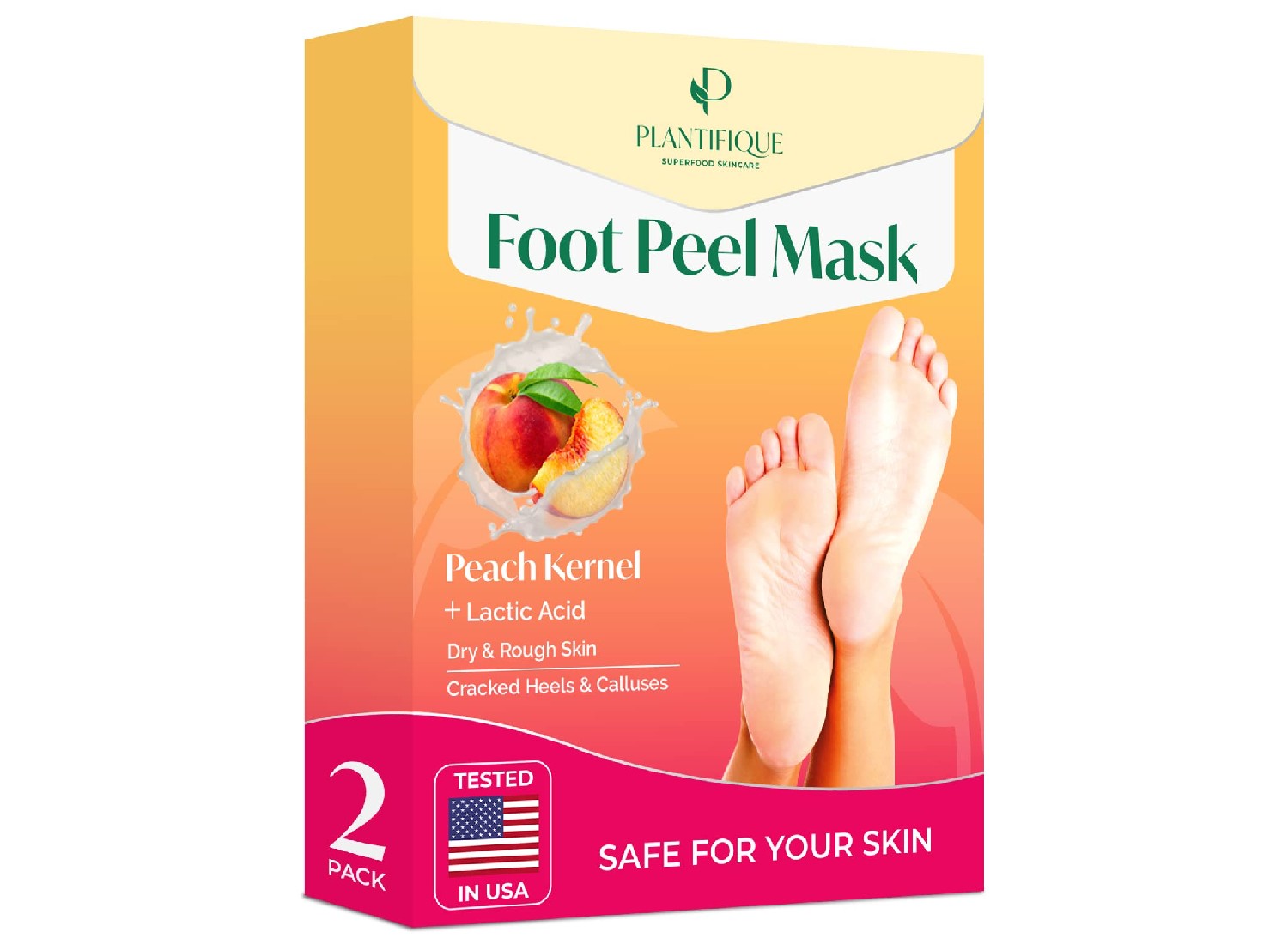 highly-rated plantifique foot peel mask